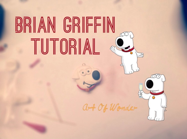 DIY Brian Griffin | Family Guy | Polymer Clay Tutorial
