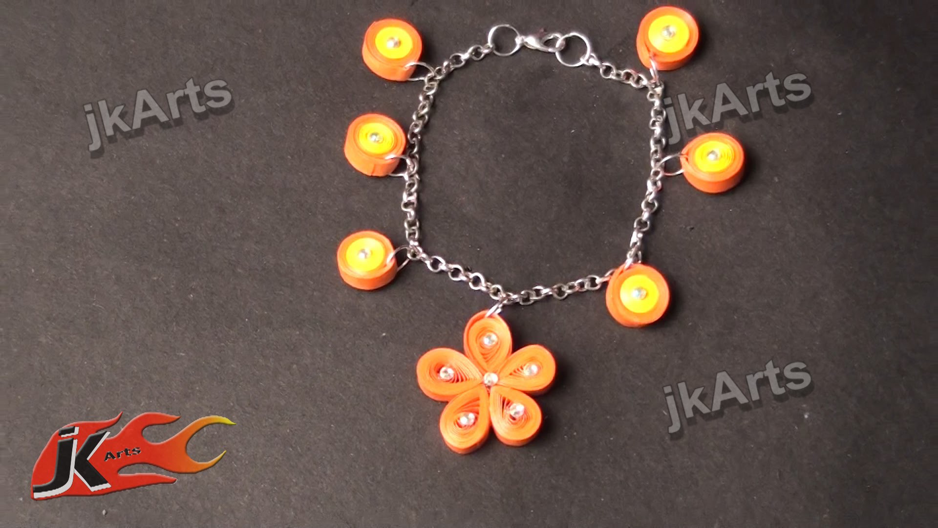 Paper Quilling Bracelet 2024 www.alhudapk