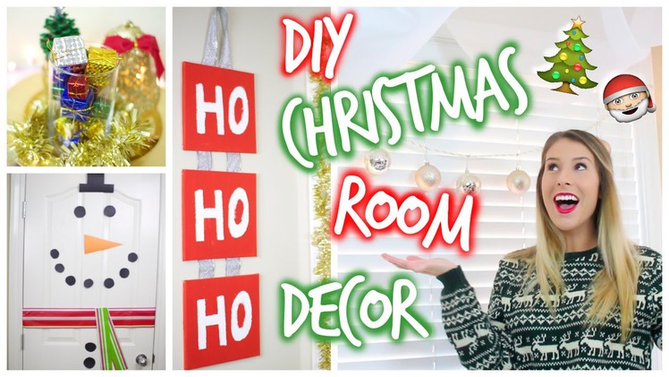 DIY Pinterest-Inspired Christmas Room Decor ❄︎