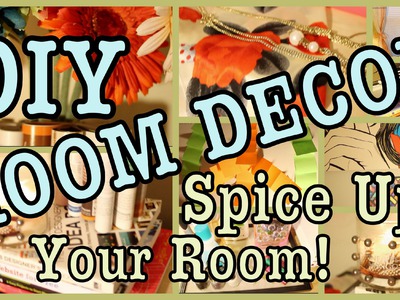 DIY: Room DECOR! Many IDEAS on how to SPICE up YOUR ROOM! Roomspiration