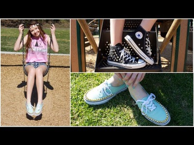 DIY: Studded Shoes!