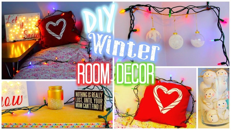 DIY Winter. Holiday Room Decor (Collab with Hayley Williams)