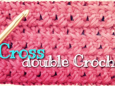 สอนถักลายถักโครเชต์แบบไขว้ (Crossed Double Crochet)