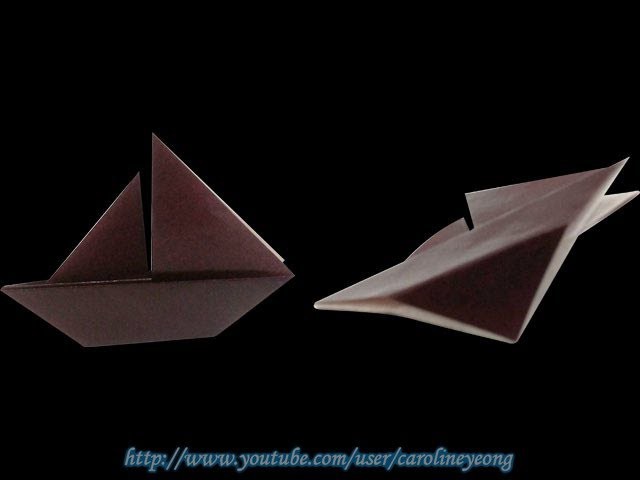 【CYS教程】折纸～帆船の一（Origami～Yacht）