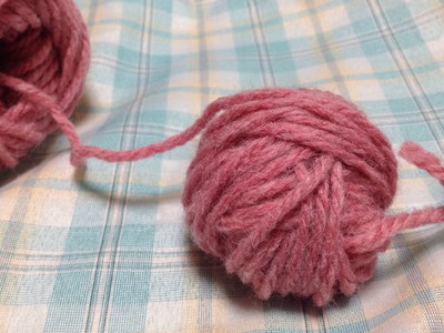 毛糸玉の作り方 For biginners ball of yarn