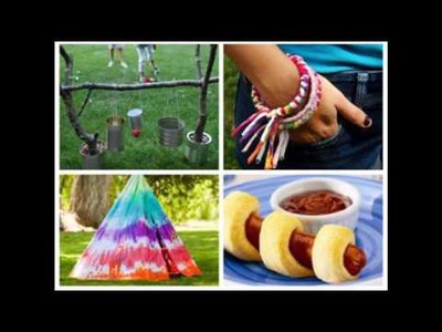 Easy DIY Camping crafts for kids