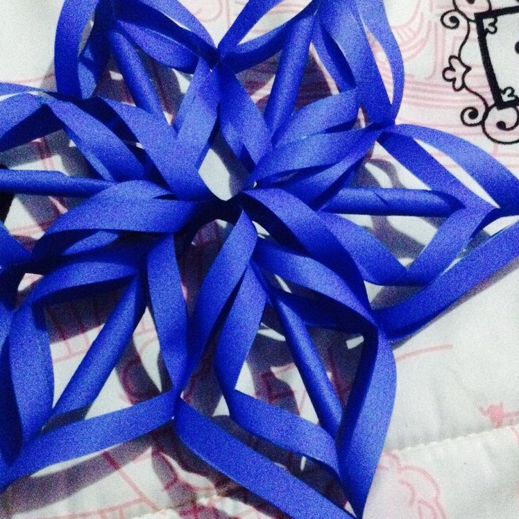 Estrella de papel - Origami Papiroflexia