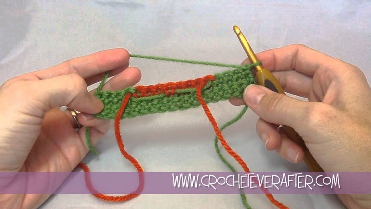 Fair Isle Crochet Tutorial #4: How to Work Fair Isle In Rows