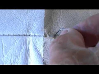 Hand Sewing leather