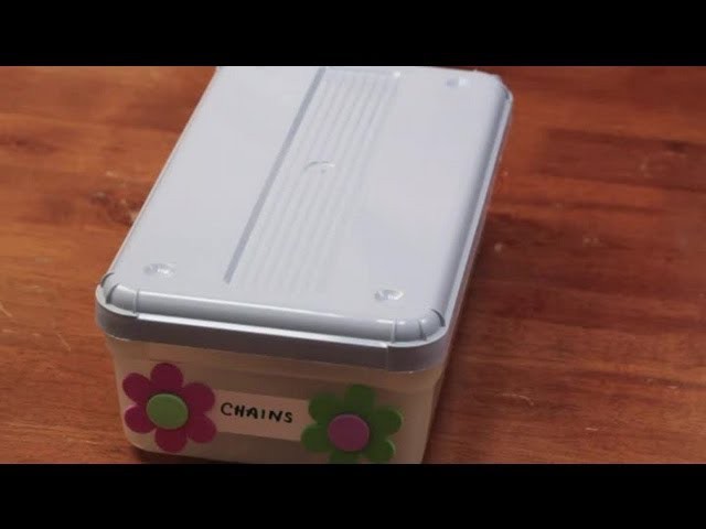 How to Decorate Plastic Storage Bins : Craft & Decoration Tips