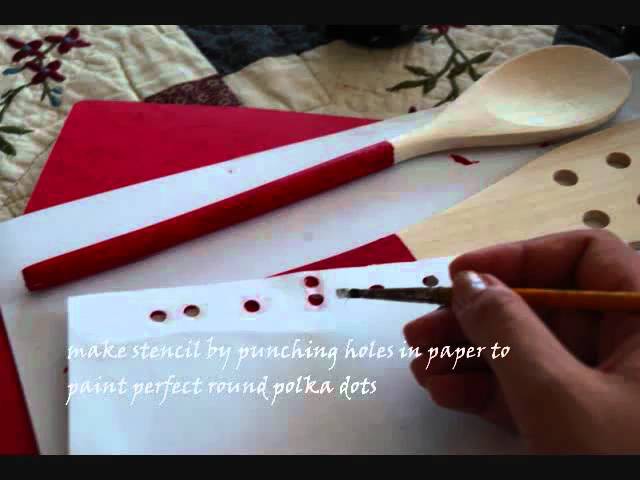 How to jazz up plain wooden spoons.wmv