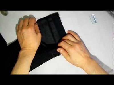 How to shorten sleeves for man Jacket Part1