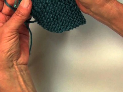Learn how to make reverse single crochet with Red Heart Yarns