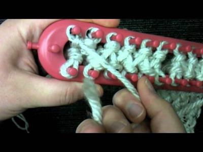 Loom Knit Discussion: To Slip Stitch or Not Slip Stitch on a Double Knit