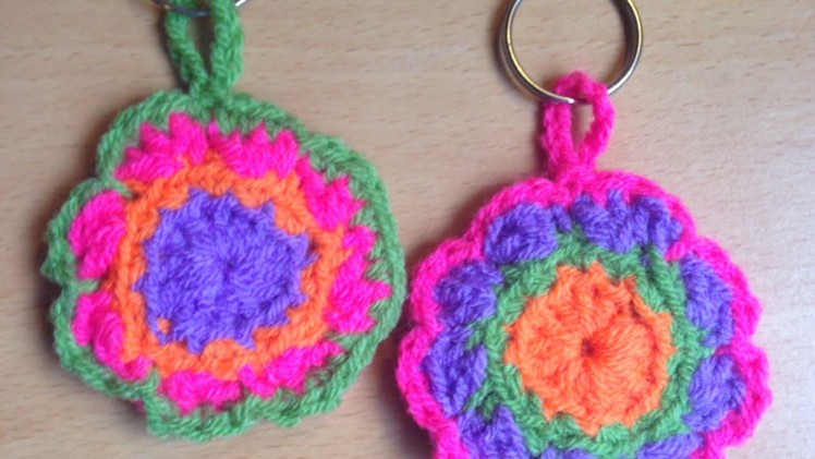 Make a Colorful Crochet Key Holder - DIY Crafts - Guidecentral