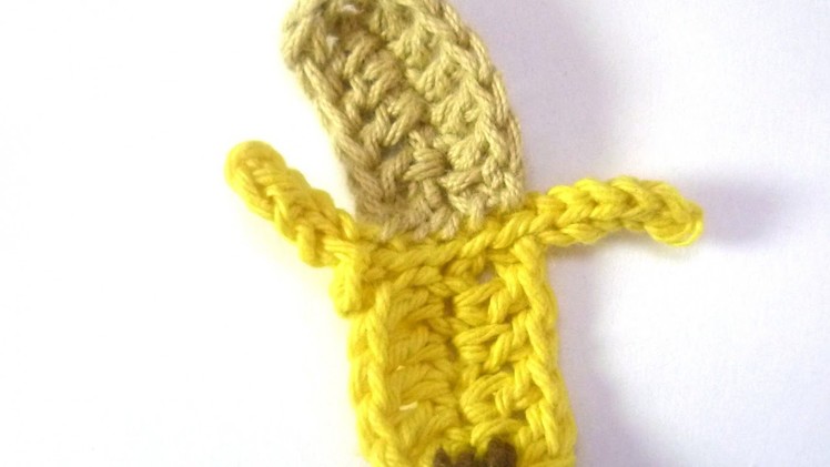 Make a Cute Applique Banana Crochet - DIY Crafts - Guidecentral