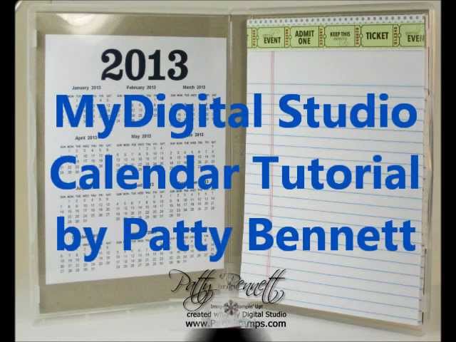 MDS Tutorial - Create a 2013 Calendar
