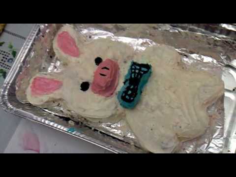 My Pig Rabbit Birthday Cake! :D