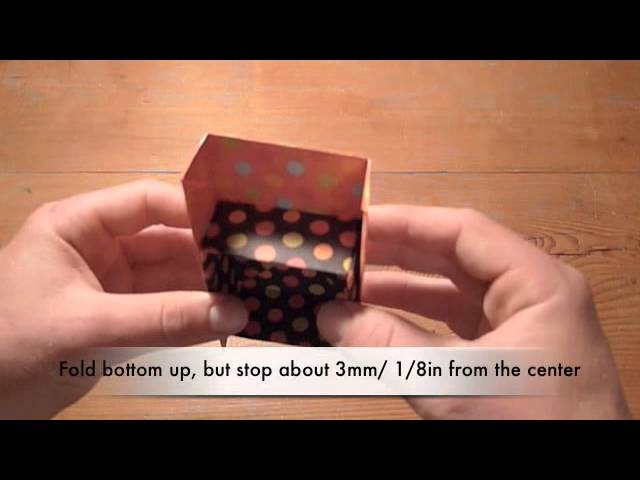 Origami Box with divider