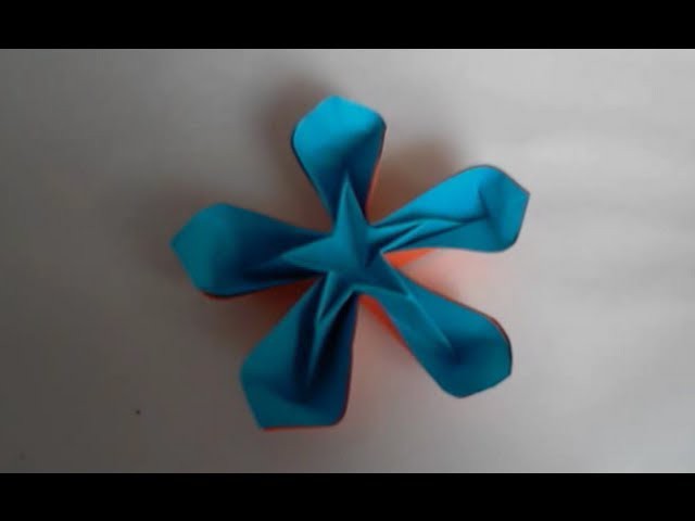 Origami Fleur Coeur d'Etoile