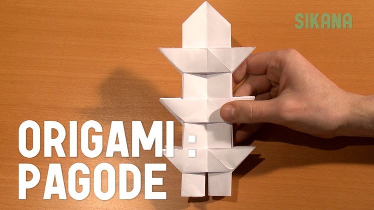 Origami : La pagode en papier - HD