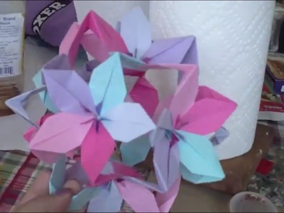 Passion Flower Ball Origami