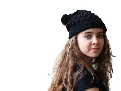 PINEAPPLE STITCH BEANIE   An original design and stitch combination by The Casting On Couch