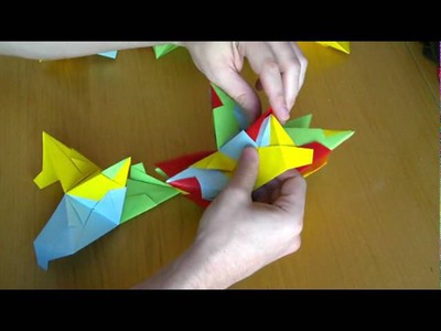 Polyèdres réguliers en Origami
