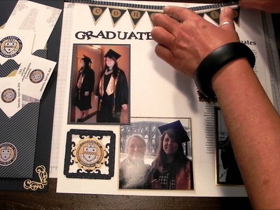 Scrapbook Layout: Graduation
