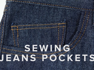 Sewing for Beginners - Jeans Pockets