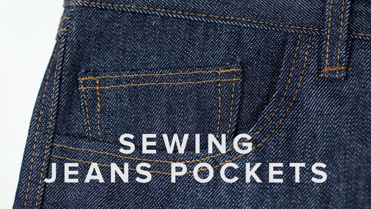 Sewing for Beginners - Jeans Pockets