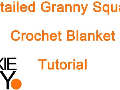 Step By Step How to do our Granny Square Crochet Blanket Kit Tutorial Help Video - Warm Pixie DIY
