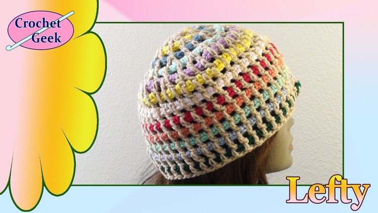 Streamer Crochet Hat - Left Hand Crochet Geek