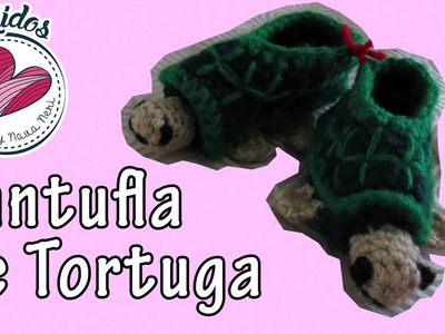 [Tutorial Crochet] Tortuga Pantufla.Zapato