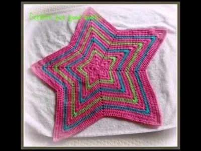 Вязание крючком "Звезда". Crochet "Star"