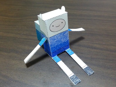 ASMR Paper Craft Finn of Adventure Time│No Talking