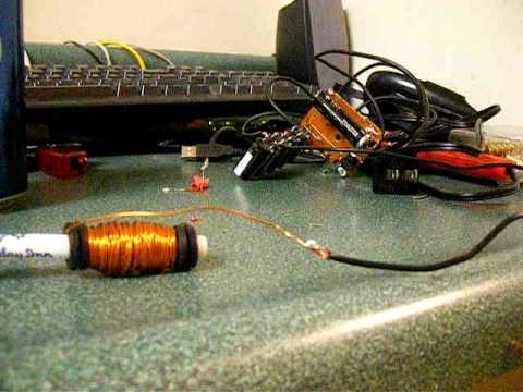 Basic DIY coilgun, coil gun disp camera assembly
