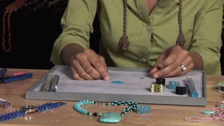 Beading Projects : How to Make Beaded Rings