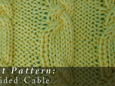 Braided Cable { Knit }