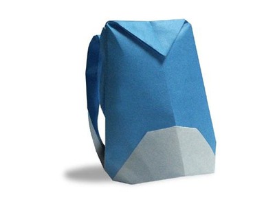 Cách gấp, xếp ba lô du lịch bằng giấy origami - Video hướng dẫn