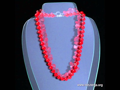Coral necklaces, red coral beads necklace