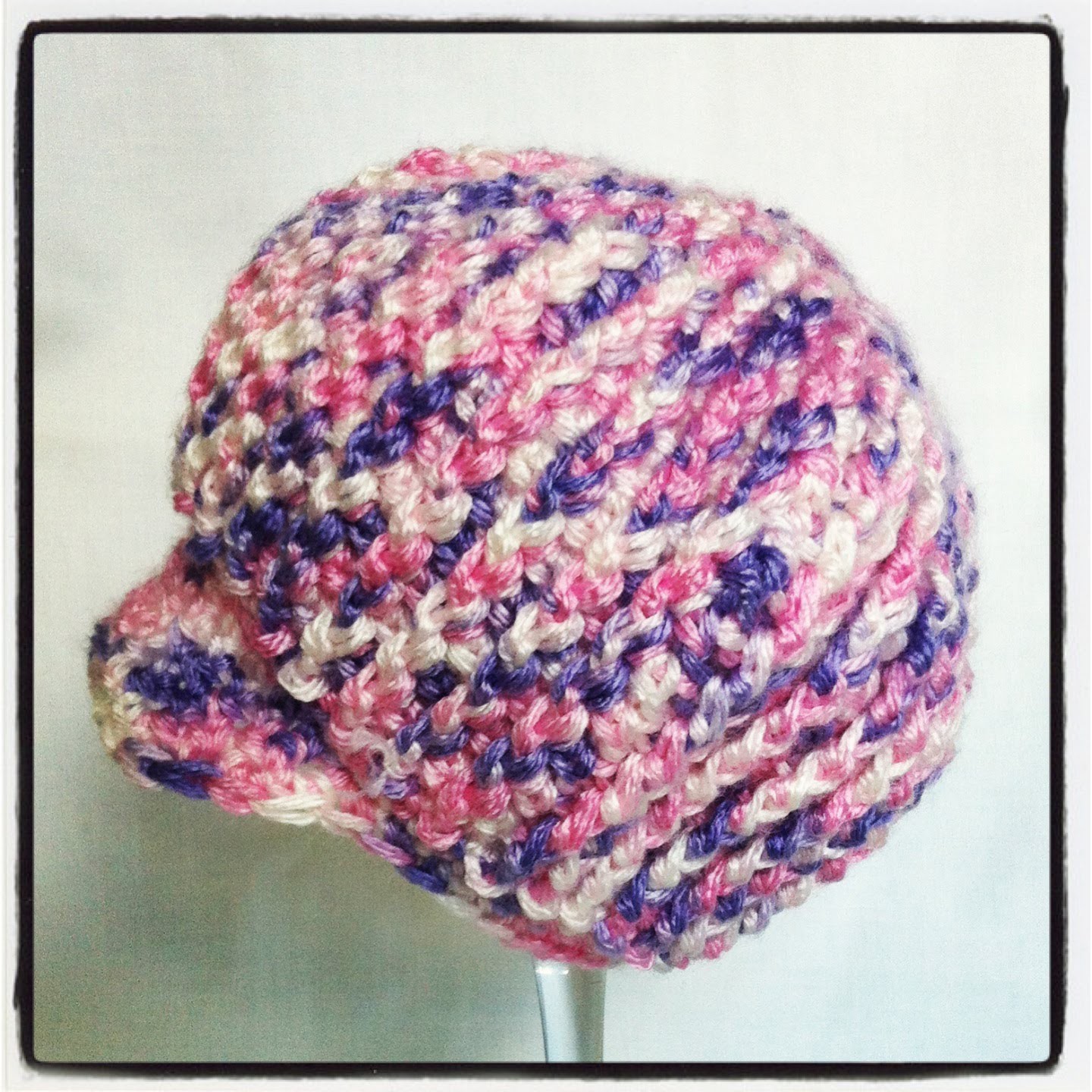 Crochet Newsboy Beanie Tutorial
