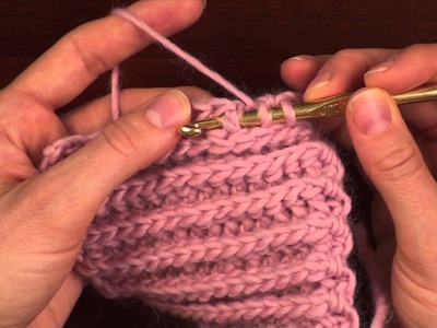 Crochet Stitch Variations: Front Post Half Double Crochet