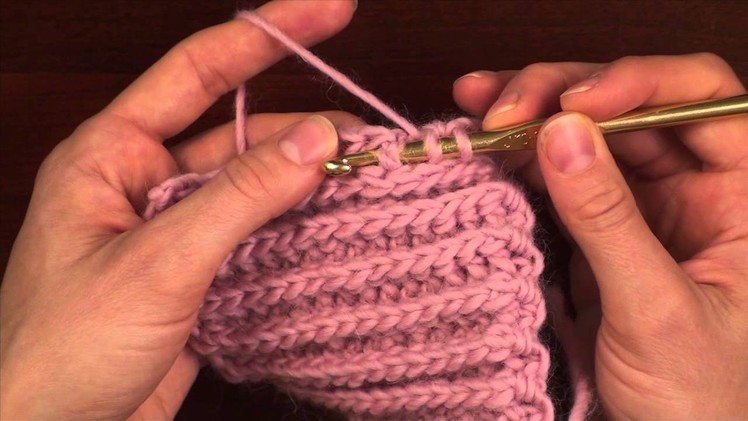 Crochet Stitch Variations: Front Post Half Double Crochet
