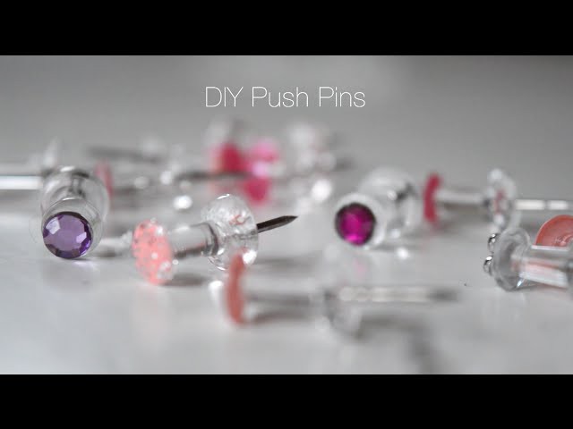 Decorative Push Pin DIY | Simple & Easy Tutorial