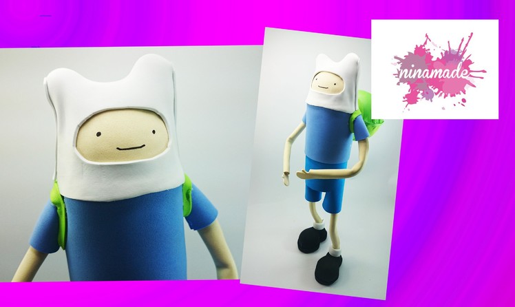 DIY. Fofucho "Finn" de "Adventure Time"
