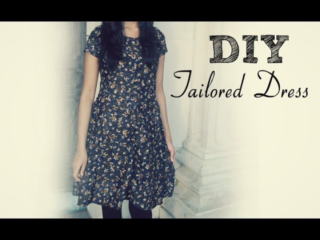 ✄ DIY: How to sew a dress without a pattern ✄