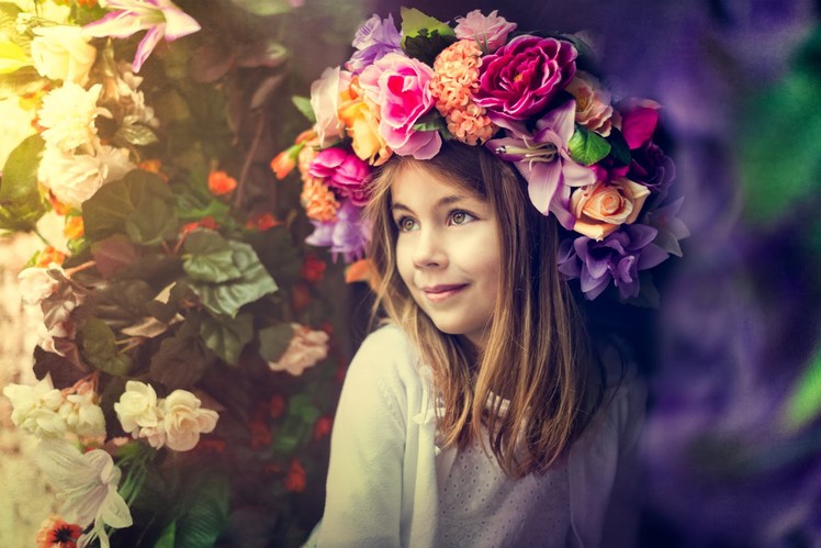 DiY tutorial: floral crown or headpiece