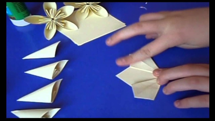 DIY - Tutorial - How to make flower petal in kusudama?