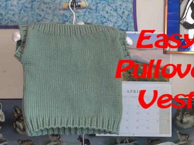 Easy Pullover with Cap Sleeves ~ Part 1